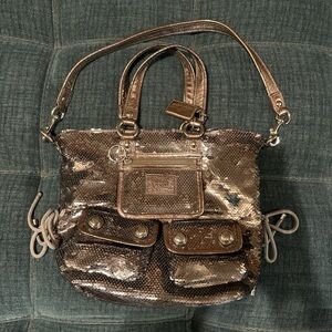 Coach Poppy Sequin Bag